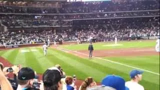 JOHAN SANTANA NO HITTER LIVE METS