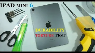 IPAD MINI 6 TORTURE DURABILITY SCRATCH TEST