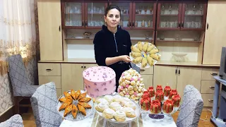 5 delicious sweets I made for "Engagement"! / Pyramid! / Summer Flower Cake!