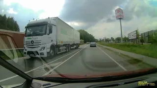 Dashcam Leer parken Kaufland