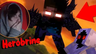 "War of Change" - A Minecraft Music Video Herobrine vs Entity 303 - Reaction