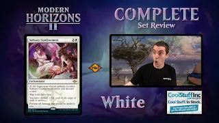 ⚪ Complete Set Review - Modern Horizons 2 - White Cards - Constructed And Limited