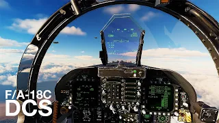 DCS World 2023 [EXTREME REALISM] - F/A-18C air to air refueling