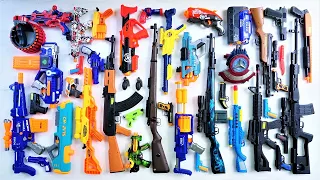 Mengumpulkan 7 Sniper Gun Growler Gun M16 Semi Otomatic Realistic Clasic Sniper Big Revolver AK47