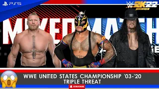 UNITED STATES TRIPLE THREAT CHAMPIONSHIP - WWE 2K22