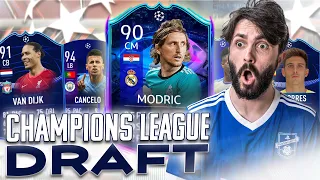 CHAMPIONS LEAGUE POLUFINALE DRAFT! FIFA 22 CHALLENGE