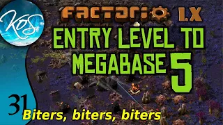 Factorio 1.X Entry Level to Megabase 5 - 31 - FIGHTING THE NEIGHBORS! - Guide, Tutorial