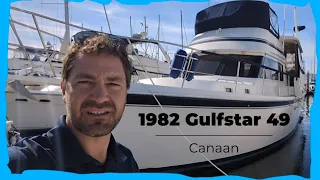 1982 Gulfstar 48 - 3 stateroom motoryacht in excellent condition! 🛥️🔥🔥 - SOLD!
