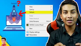 Windows Refresh Button is a Magic? রিফ্রেশের ম্যাজিক - Basic Bhai