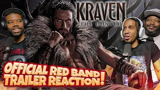 KRAVEN THE HUNTER – Official Red Band Trailer Reaction