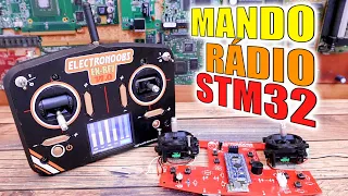 STM32 Radio Controller | NRF24 + NEXTION Display & 3D PRINTED Case