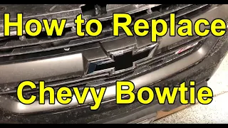 [HOW TO] Replace Front Chevy Bowtie on a 2015-2020 Chevy Colorado (EASY)