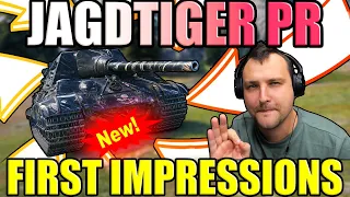My First Impressions on the NEW Jagdtiger Prototype! | World of Tanks