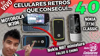 Nokia N97 Miniatura FALSO 🤷‍♀️ Nokia 2730 Classic ✌ Motorola W396 | Celulares Retros que Conseguí 40