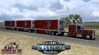 ATS | New Pony Express SCS 389 and Reefer | Cheyenne to Colby Kansas