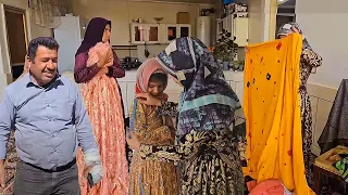 Sewing New Clothes for the Fariba's Family