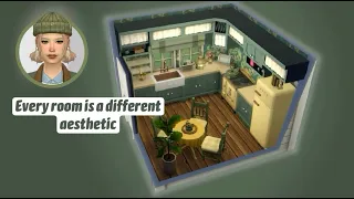 Every room is a different aesthetic in the Sims 4