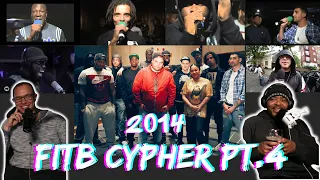 FITB Cypher is SUPER BAD!! | Americans React to 2014 FITB Cypher Pt. 4