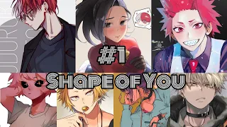 MHA/BNHA Characters Singing "Shape of You" #1