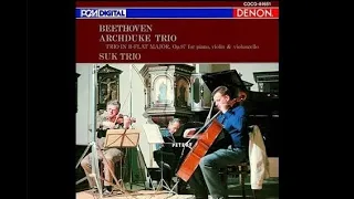 Beethoven: Piano Trio No. 7 'Archdue' - Suk Trio / 베토벤 피아노 3중주 7번 '대공' - 수크 트리오