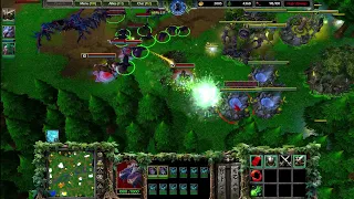 1 (Night Elf) vs 5 Insane Computers (All Night Elf) | Warcraft 3 Reforged