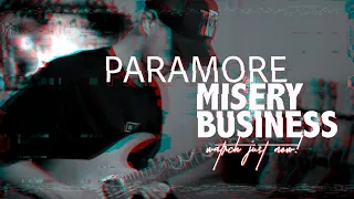 Misery Business - Paramore (Guitar Cover)