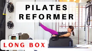 [30 min] Pilates Reformer Workout with Long Box/Intermediate level/Full Body