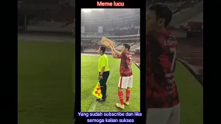 Wasit keturunan Majapahit 😂 #meme#lucu #memes #sepakbola #shorts