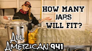 How many Jars will fit in the All American 941?