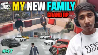 GTA 5 GRAND RP | I CREATED MY OWN FAMILY IN GRAND RP🤩