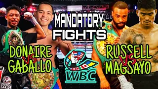 WBC World title fights - RUSSELL vs MAGSAYO | DONAIRE vs GABALLO