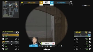 s1mple failed knife attempt to LOSE map at map point! (ESL One Cologne 2019) NaVi vs Team Liquid