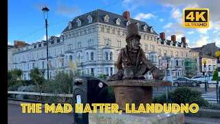 Llandudno, North Wales, Town Centre Walk in 4K