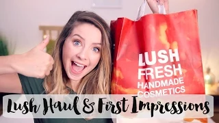 Lush Haul & First Impressions | Zoella