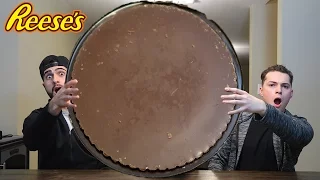 EATING THE WORLDS BIGGEST REESE'S CUP!