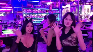 8K Nightlife Bars & Clubs Beautiful Girls Pattaya Thailand MIT , Myth Complex & soi Buakhao