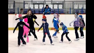 Тренировки с олимпийской чемпионкой Юлией Липницкой / Training with Yulia Lipnitskaya 2018