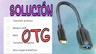 OTG funciona. SOLUCIÓN MODO DESARROLLADOR Y OEM. Cómo saber si tu Smartphone es compatible USB OTG