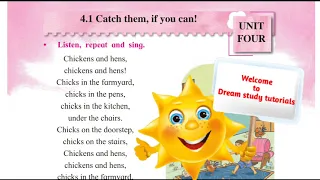 4.1 Catch them if you can std 2nd Poem | Unit - 4 Class 2nd English | #catch_them_if_you_can