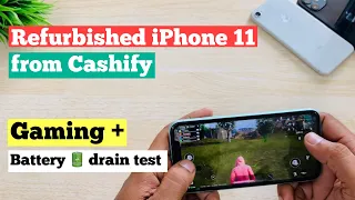 Refurbished iPhone 11 from Cashify Gaming Test 🎮😕 |  ₹19,581/-