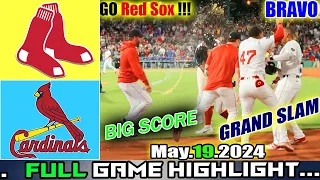 Boston Red Sox vs St.Louis Cardinals (05/19/24) FULL GAME Highlights | MLB Season 2024