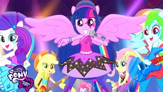 My Little Pony Songs 🎵Awsome as I Wanna Be Music Video | MLP Equestria Girls | MLP EG Songs