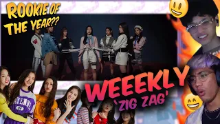 Weeekly(위클리) 'Zig Zag' MV REACTION | ROOKIE OF THE YEAR??