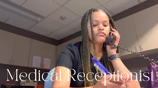 Day In The Life Of A Medical Receptionist -Come to work with Me
