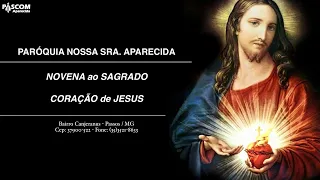 Novena ao Sagrado Coração de Jesus - 3º Dia - 17/06/2022