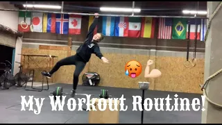 My Workout Routine!