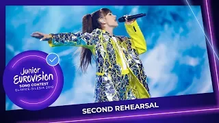 Poland 🇵🇱 - Viki Gabor - Superhero - Second Rehearsal - Junior Eurovision 2019