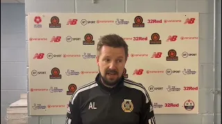 Adam Lakeland Reaction | Curzon Ashton 3-0 Hereford | Vanarama National League North