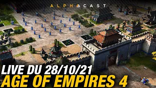 VOD ► Dernier live avant le ZEvent 2021 sur Age of Empires IV ! - Live du 28/10/2021
