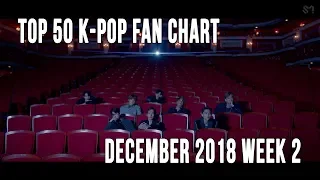 Top 50 K-Pop Songs Chart - December 2018 Week 2 Fan Chart